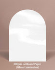 Event Invitations (CUSTOM SHAPE)