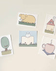 Mojo Textured Paper Stickers (RECTANGLE)