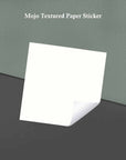 Mojo Textured Paper Stickers (SQUARE)