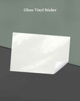 Gloss Vinyl Stickers (RECTANGLE)