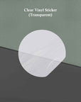 Clear Vinyl Stickers (CIRCLE)