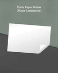 Gloss OR Matte Paper Stickers