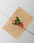 Kraft Textured Paper Stickers