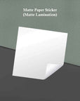 Gloss OR Matte Paper Stickers