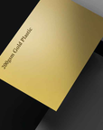 200GSM Gold / Silver / White Plastic Business Cards