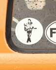 Double Sided Vinyl Stickers