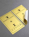 Gold OR Silver Metallic Paper Stickers
