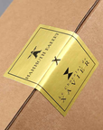 Gold OR Silver Metallic Paper Stickers