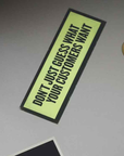 Removable Paper Stickers
