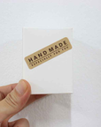 Kraft Textured Paper Stickers
