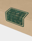Kraft Textured Paper Stickers