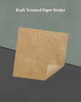 Kraft Textured Paper Stickers